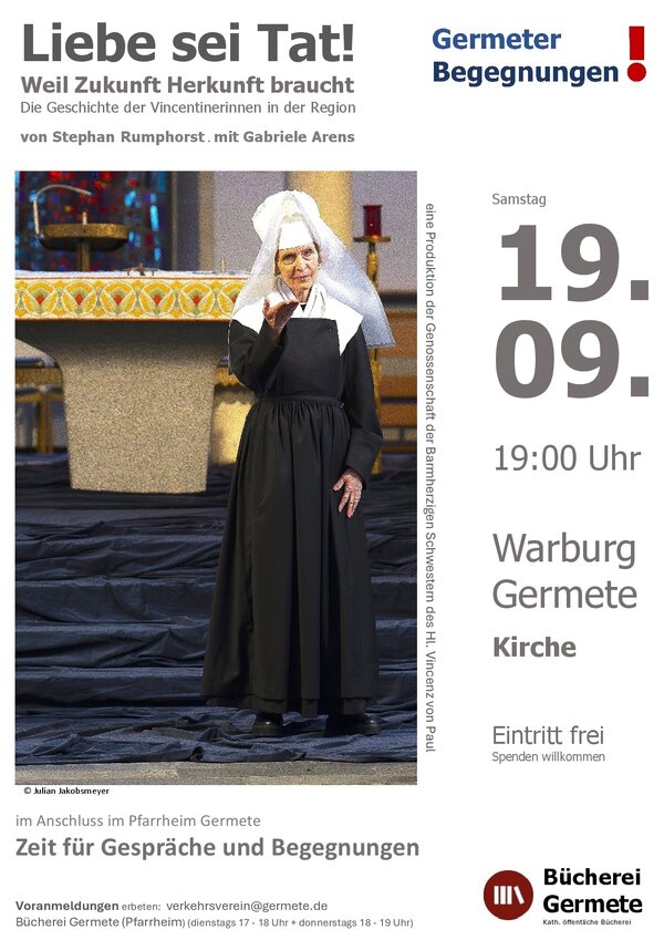 Bild vergr&ouml;&szlig;ern: Liebe sei Tat_Plakat