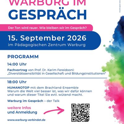 Plakat Demokratiekonferenz 15.09.2026