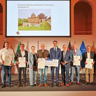 Preisverleihung Bundespreis f&uuml;r Handwerk in der Denkmalpflege 2026 im St&auml;ndehaus in D&uuml;sseldorf