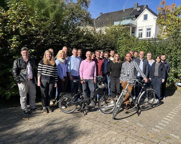 Bild vergr&ouml;&szlig;ern: AG Radverkehr Gruppenfoto